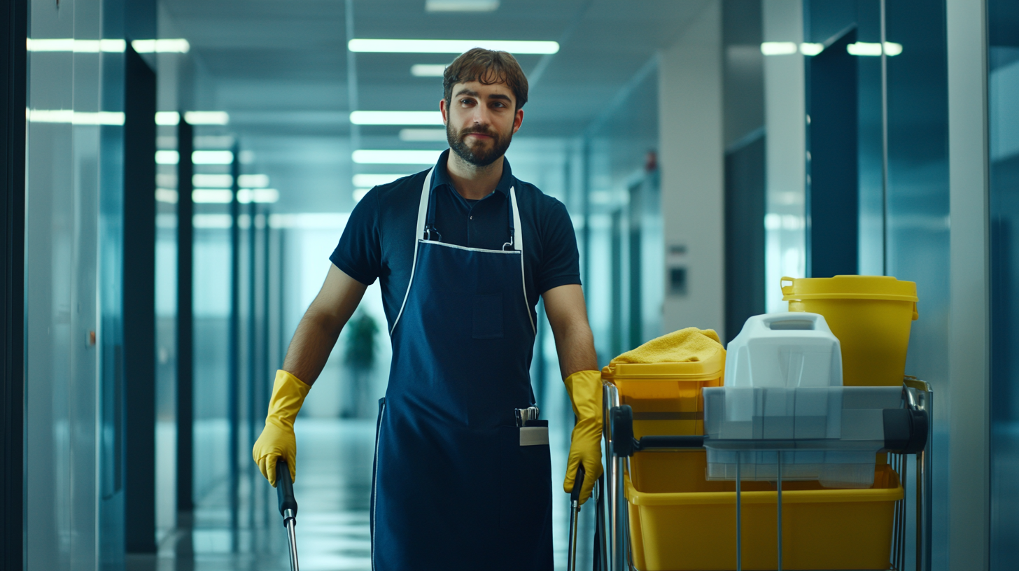 Chariot de nettoyage - Matériel