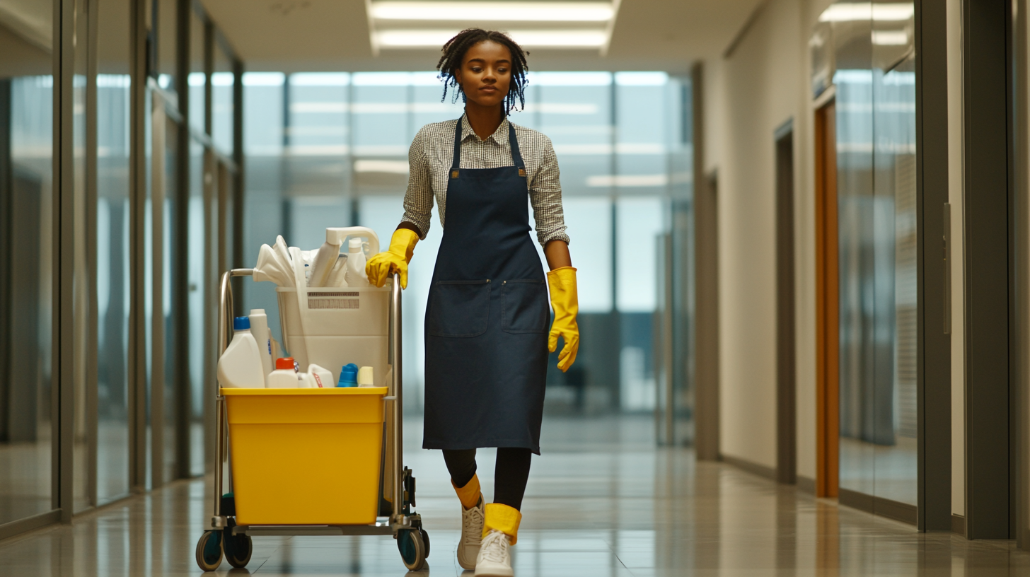 Chariot de nettoyage - Matériel