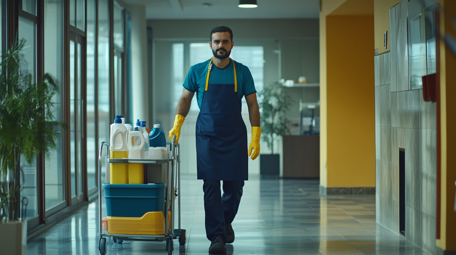 Chariot de nettoyage - Matériel