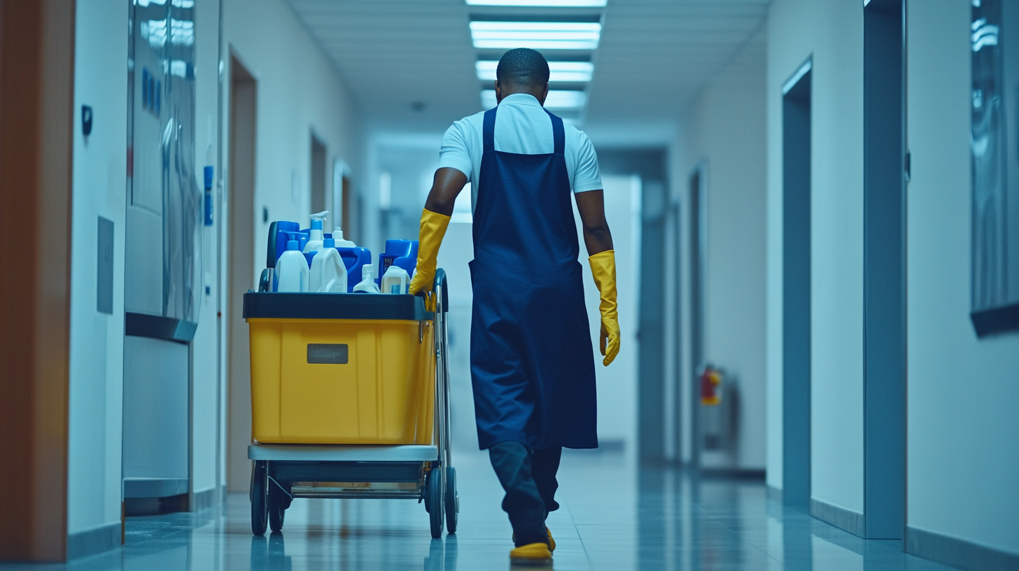 Chariot de nettoyage - Matériel