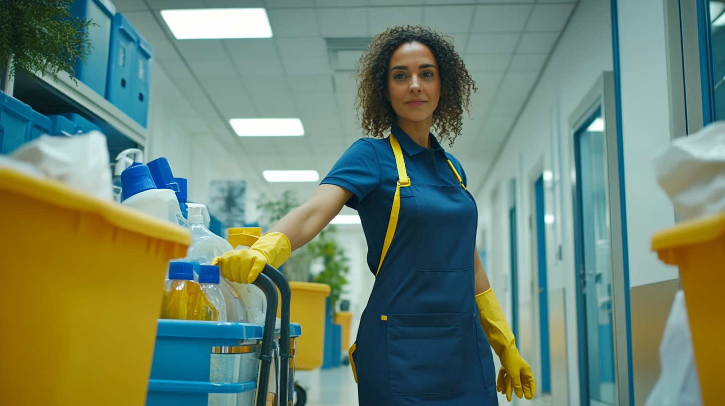 Chariot de nettoyage - Matériel